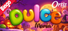 Descubre el juego más sabroso del planeta. Dulce Mania lo tiene todo. ¡Personajes divertidos, bolas extra dulces, premios deliciosos y un Jackpot irresistible!
Este juego comienza con 30 bolas extraídas, 10 bolas adicionales más un premio gordo.

¡Desafía tu suerte en 13 premios increíbles!
